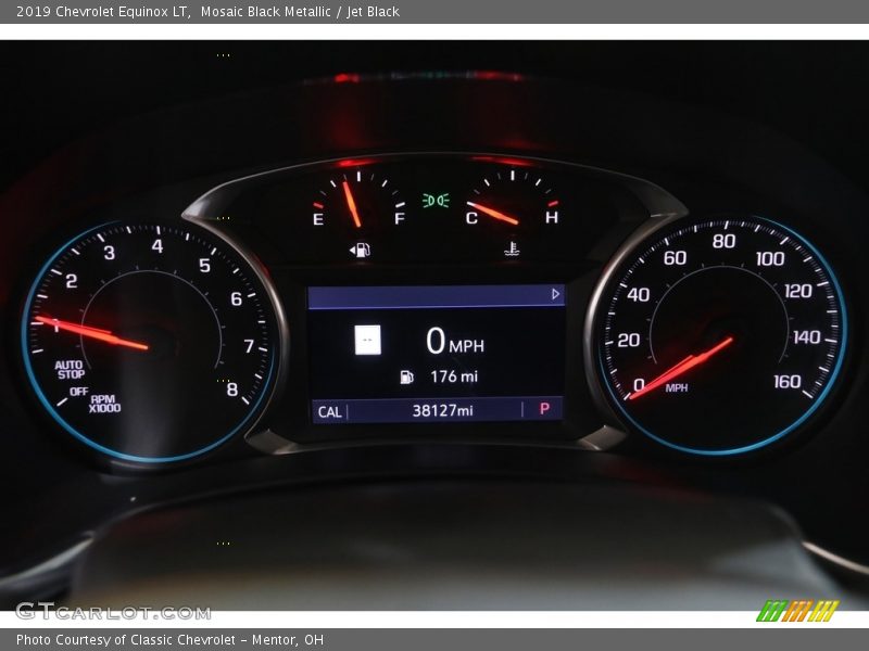 Mosaic Black Metallic / Jet Black 2019 Chevrolet Equinox LT