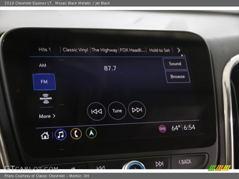 Mosaic Black Metallic / Jet Black 2019 Chevrolet Equinox LT