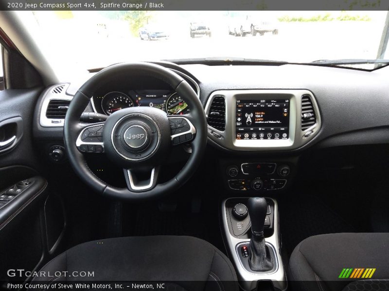 Spitfire Orange / Black 2020 Jeep Compass Sport 4x4