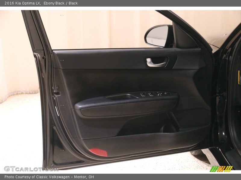 Ebony Black / Black 2016 Kia Optima LX