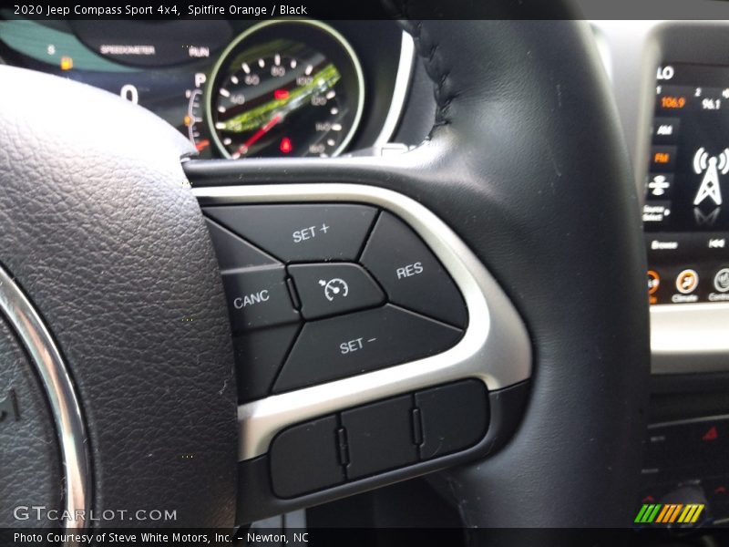 Spitfire Orange / Black 2020 Jeep Compass Sport 4x4