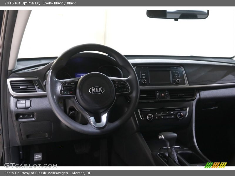 Ebony Black / Black 2016 Kia Optima LX