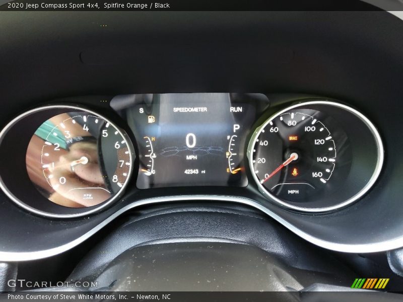 Spitfire Orange / Black 2020 Jeep Compass Sport 4x4