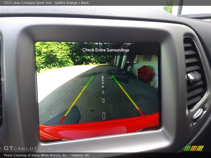 Spitfire Orange / Black 2020 Jeep Compass Sport 4x4