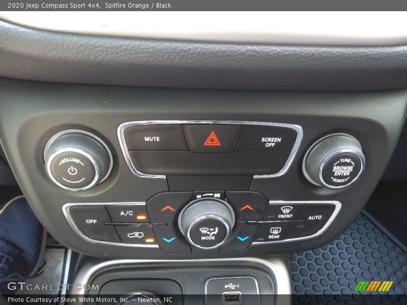 Spitfire Orange / Black 2020 Jeep Compass Sport 4x4
