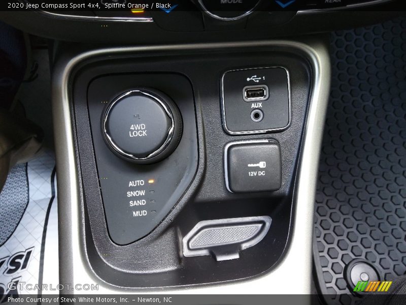 Spitfire Orange / Black 2020 Jeep Compass Sport 4x4