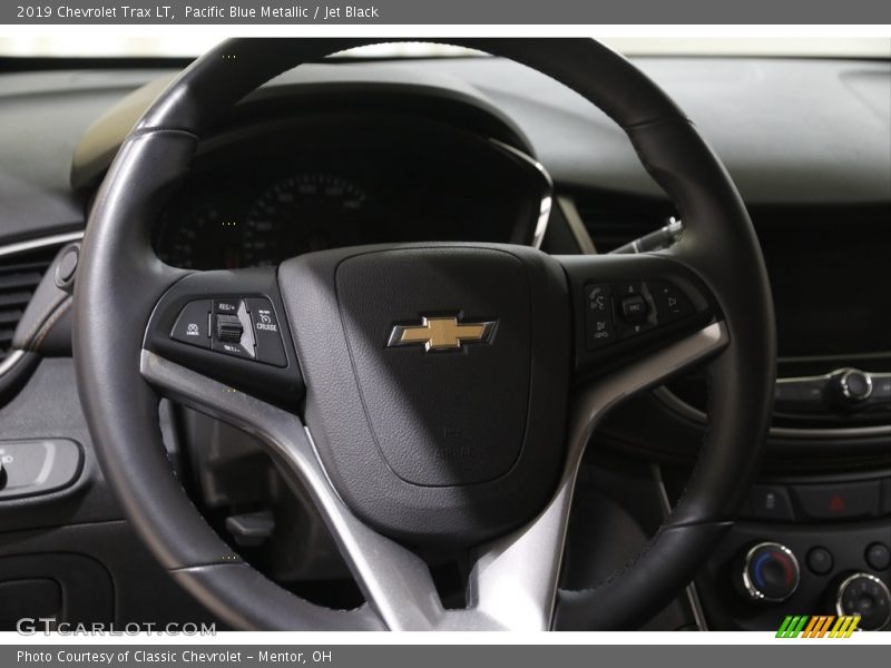 Pacific Blue Metallic / Jet Black 2019 Chevrolet Trax LT