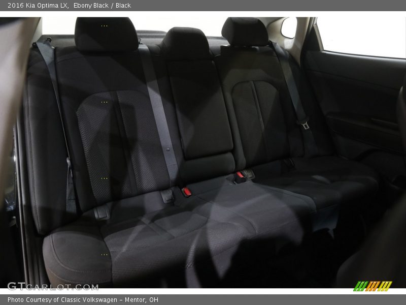 Ebony Black / Black 2016 Kia Optima LX
