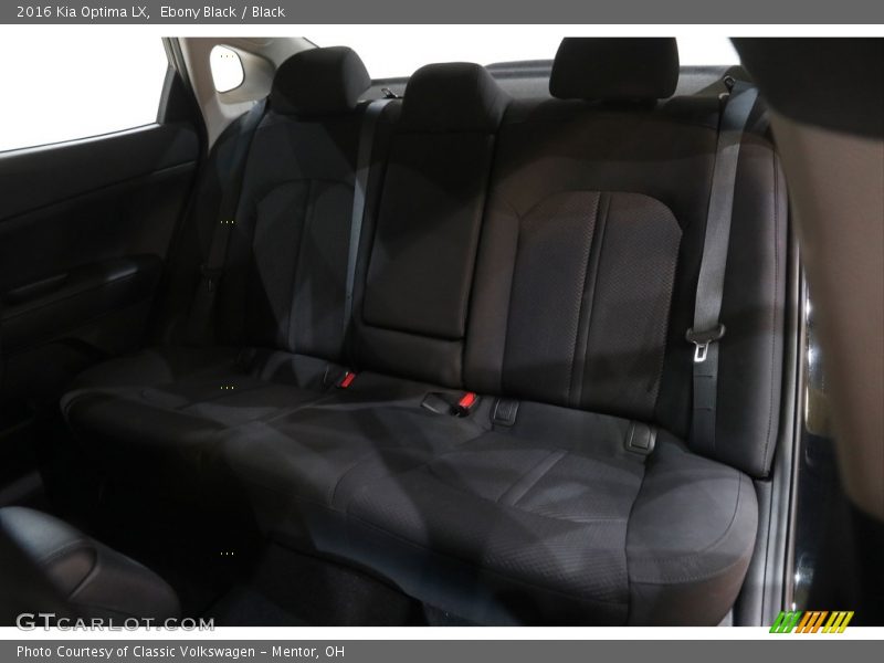 Ebony Black / Black 2016 Kia Optima LX