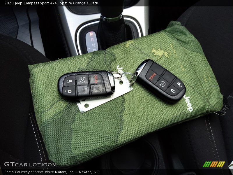 Spitfire Orange / Black 2020 Jeep Compass Sport 4x4