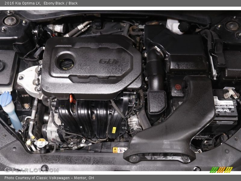 Ebony Black / Black 2016 Kia Optima LX