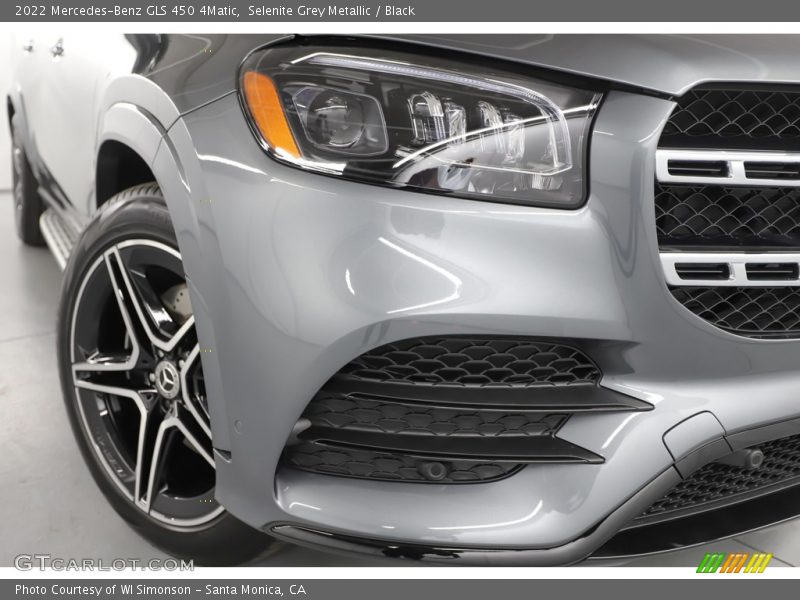Selenite Grey Metallic / Black 2022 Mercedes-Benz GLS 450 4Matic