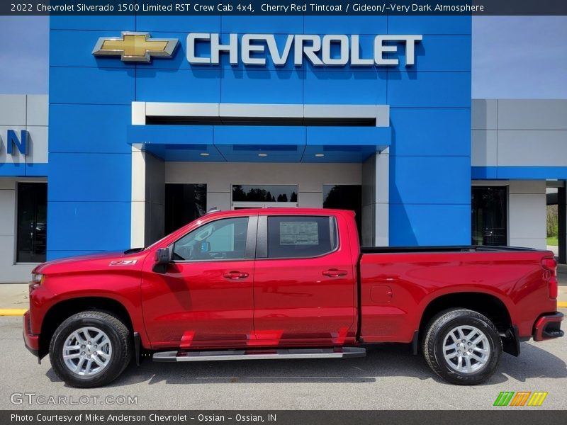  2022 Silverado 1500 Limited RST Crew Cab 4x4 Cherry Red Tintcoat