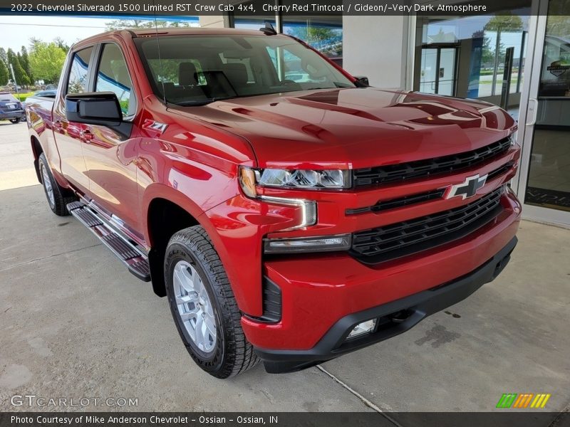 Cherry Red Tintcoat / Gideon/­Very Dark Atmosphere 2022 Chevrolet Silverado 1500 Limited RST Crew Cab 4x4