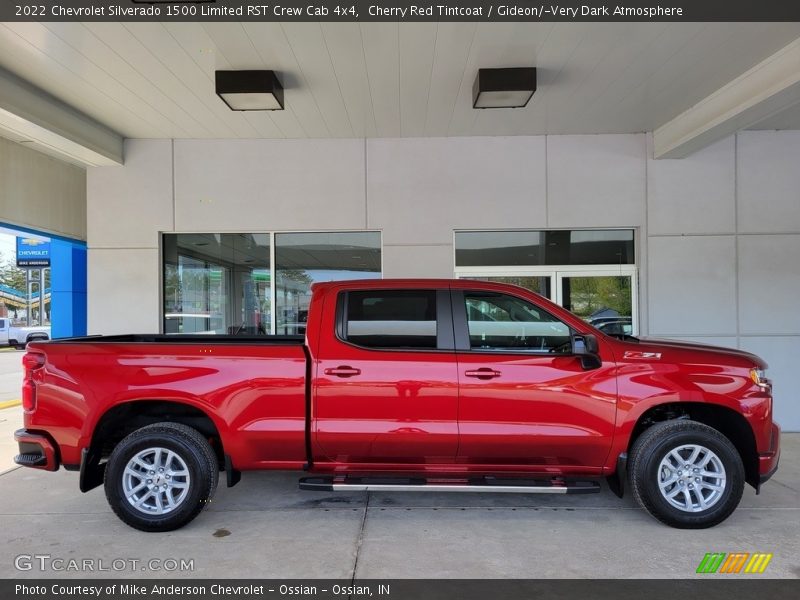  2022 Silverado 1500 Limited RST Crew Cab 4x4 Cherry Red Tintcoat