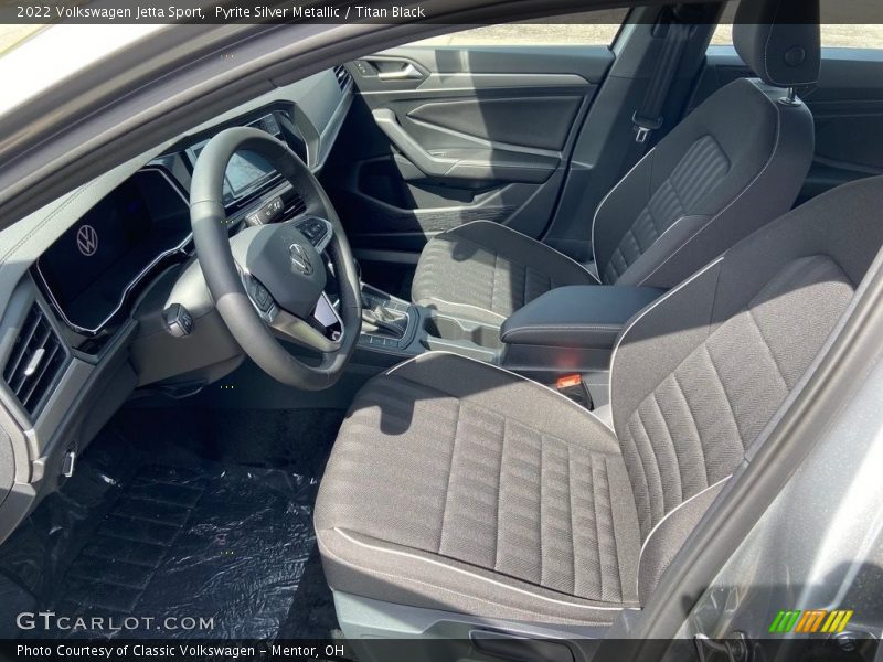  2022 Jetta Sport Titan Black Interior