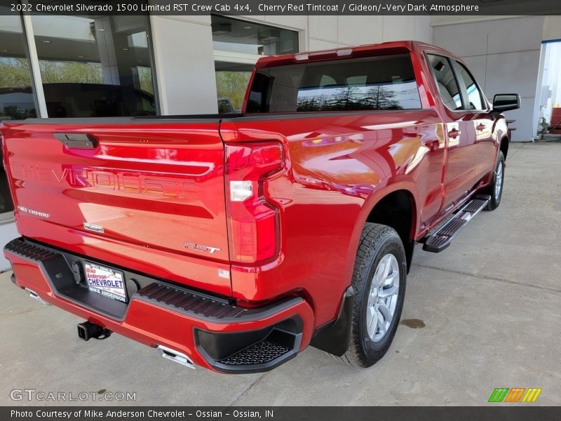 Cherry Red Tintcoat / Gideon/­Very Dark Atmosphere 2022 Chevrolet Silverado 1500 Limited RST Crew Cab 4x4