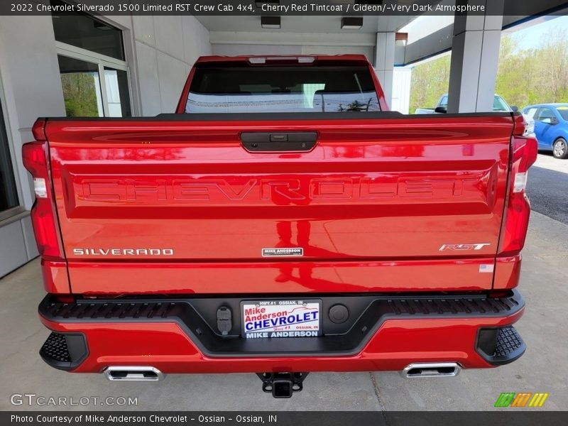 Cherry Red Tintcoat / Gideon/­Very Dark Atmosphere 2022 Chevrolet Silverado 1500 Limited RST Crew Cab 4x4