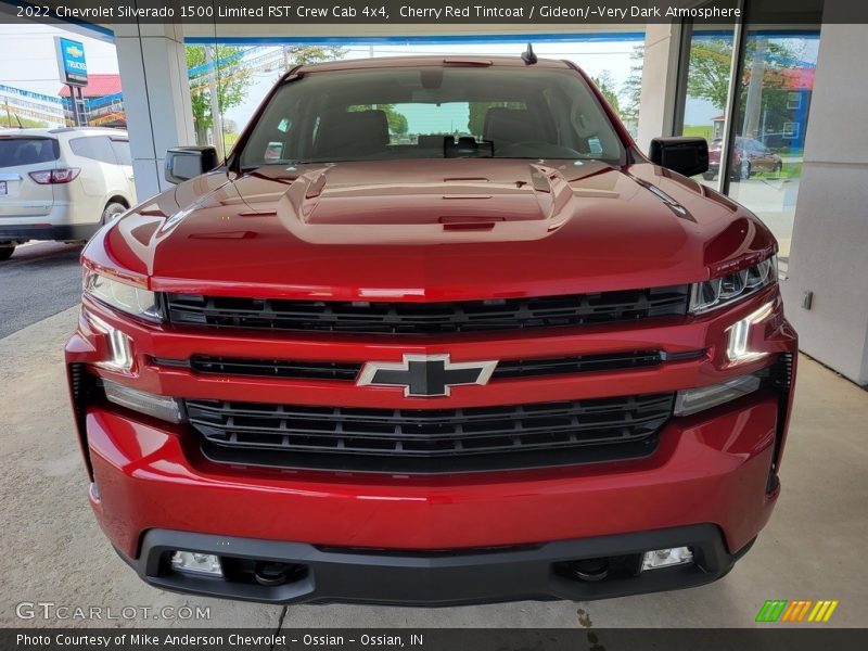Cherry Red Tintcoat / Gideon/­Very Dark Atmosphere 2022 Chevrolet Silverado 1500 Limited RST Crew Cab 4x4