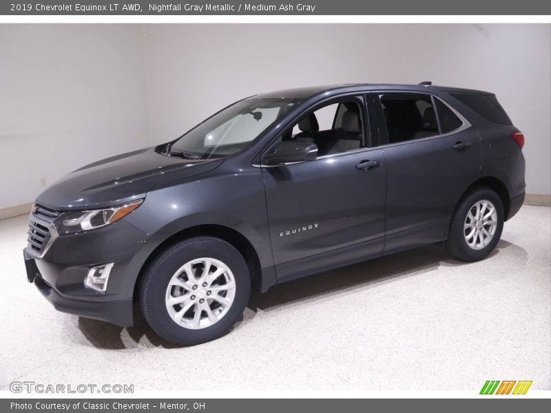 Nightfall Gray Metallic / Medium Ash Gray 2019 Chevrolet Equinox LT AWD