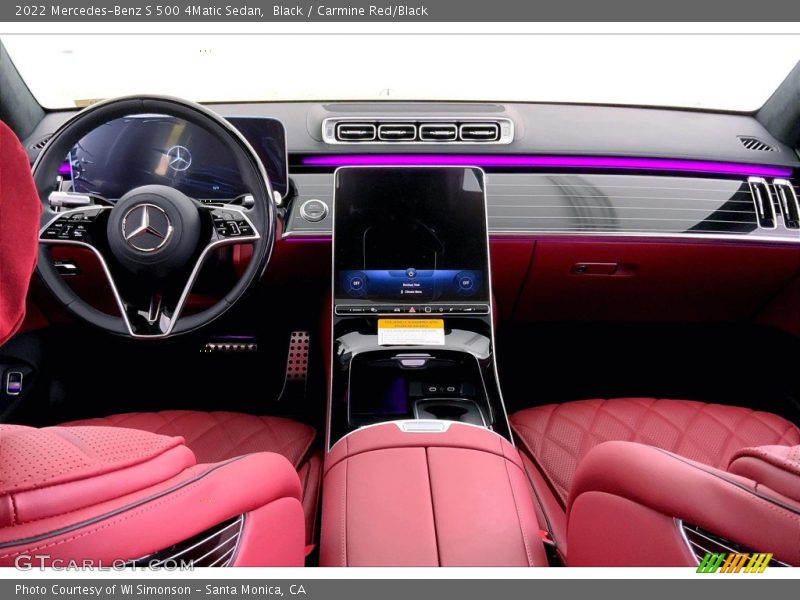 Dashboard of 2022 S 500 4Matic Sedan