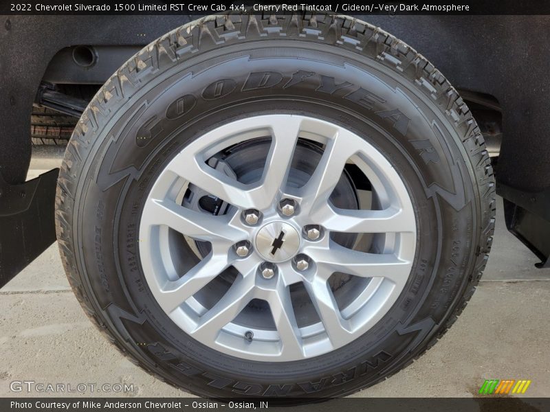  2022 Silverado 1500 Limited RST Crew Cab 4x4 Wheel