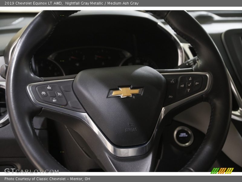 Nightfall Gray Metallic / Medium Ash Gray 2019 Chevrolet Equinox LT AWD