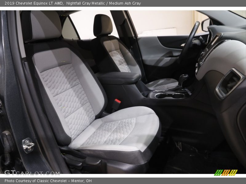 Nightfall Gray Metallic / Medium Ash Gray 2019 Chevrolet Equinox LT AWD
