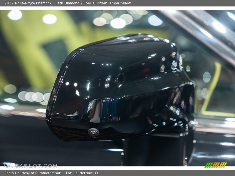 Black Diamond / Special Order Lemon Yellow 2022 Rolls-Royce Phantom