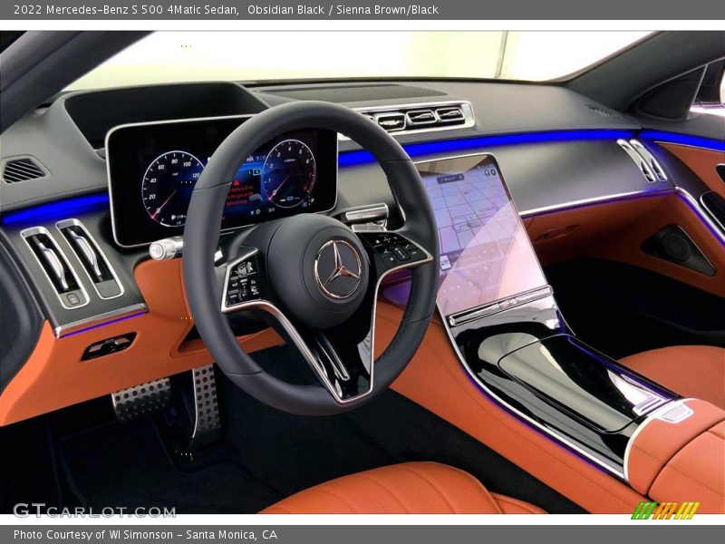 Dashboard of 2022 S 500 4Matic Sedan