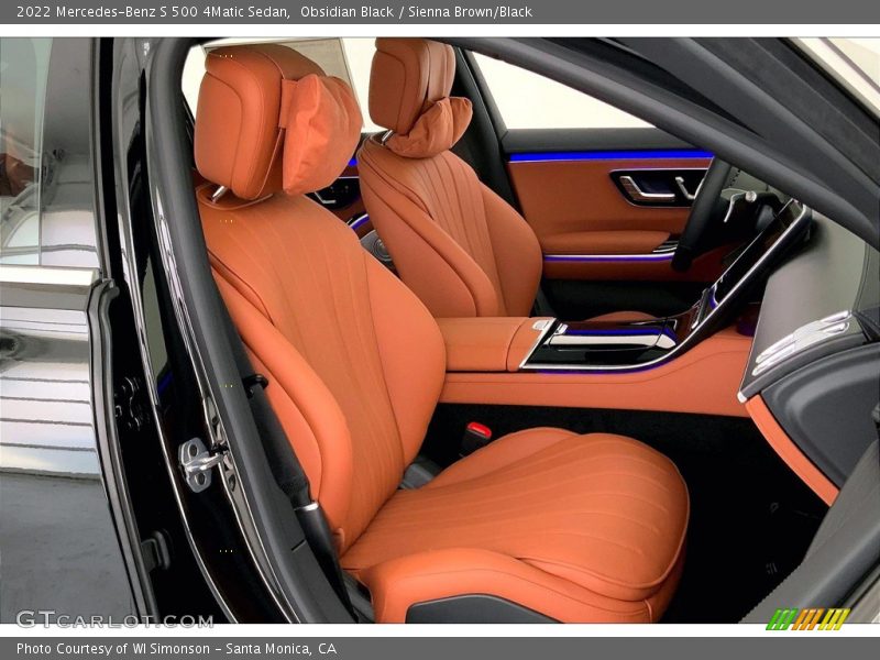  2022 S 500 4Matic Sedan Sienna Brown/Black Interior