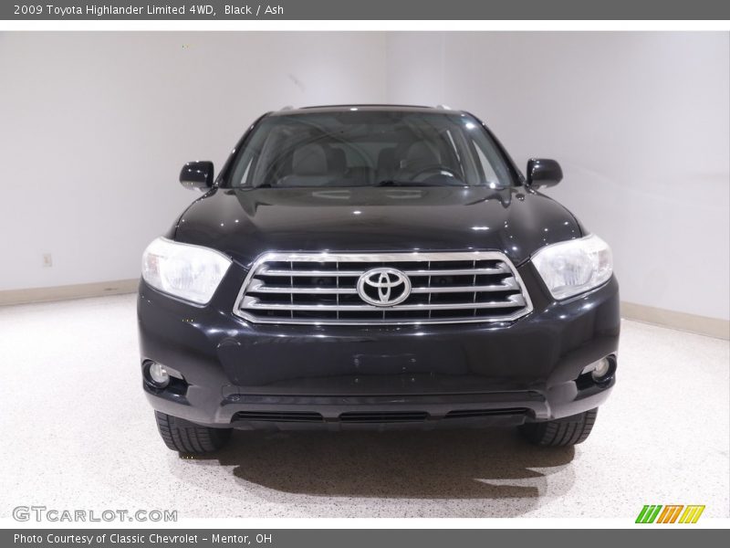 Black / Ash 2009 Toyota Highlander Limited 4WD