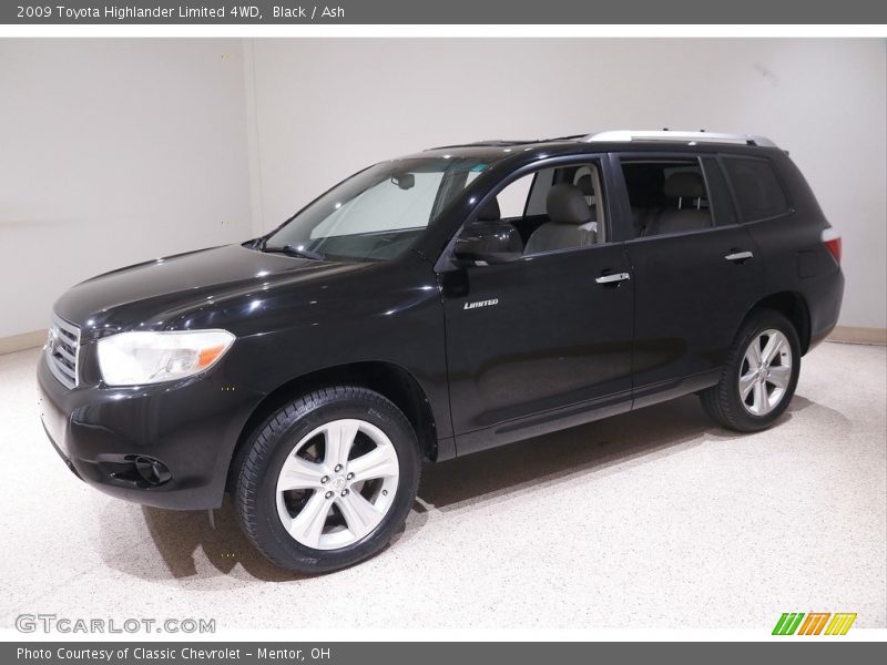 Black / Ash 2009 Toyota Highlander Limited 4WD