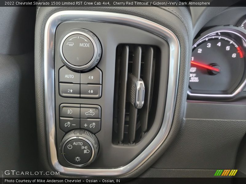 Controls of 2022 Silverado 1500 Limited RST Crew Cab 4x4
