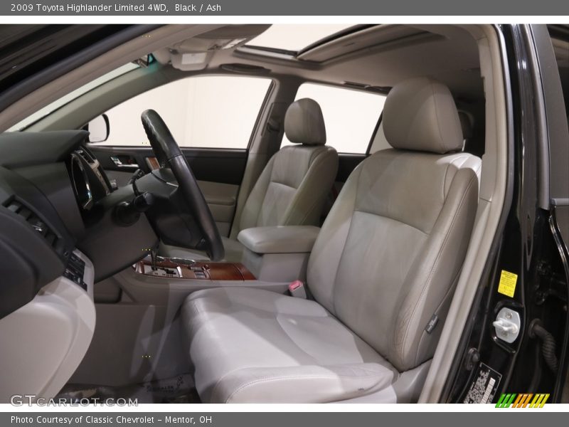 Black / Ash 2009 Toyota Highlander Limited 4WD