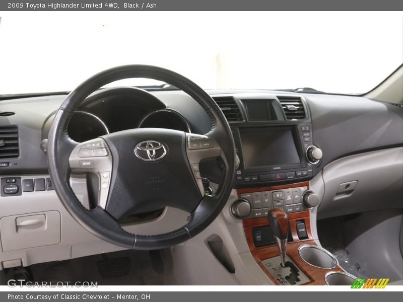 Black / Ash 2009 Toyota Highlander Limited 4WD
