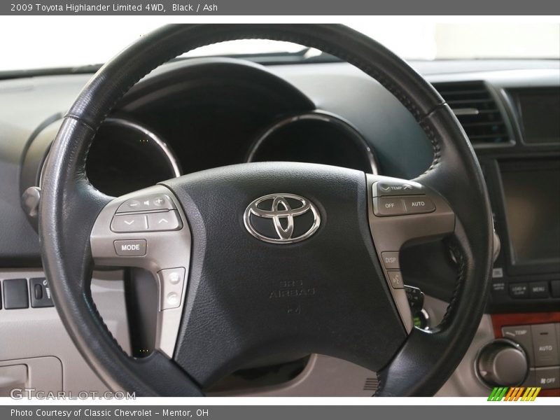 Black / Ash 2009 Toyota Highlander Limited 4WD