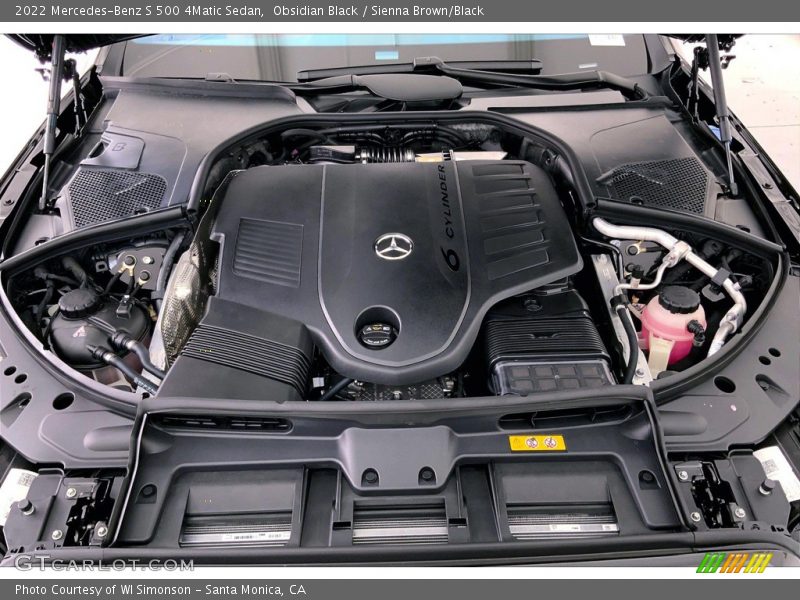  2022 S 500 4Matic Sedan Engine - 3.0 Liter Turbocharged DOHC 24-Valve VVT Inline 6 Cylinder w/EQ Boost