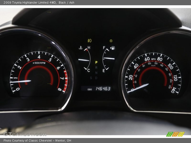 Black / Ash 2009 Toyota Highlander Limited 4WD