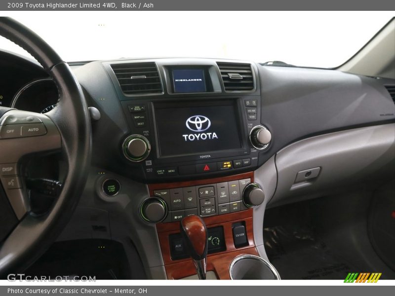 Black / Ash 2009 Toyota Highlander Limited 4WD
