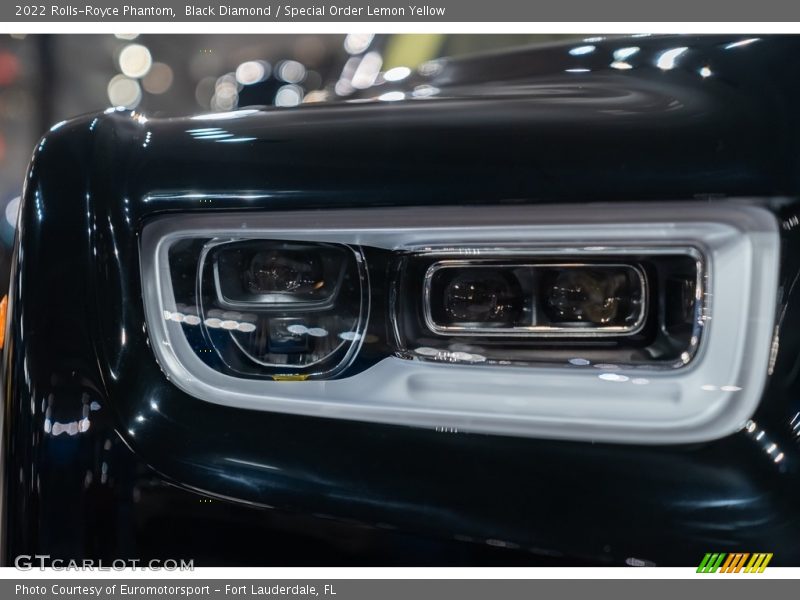 Black Diamond / Special Order Lemon Yellow 2022 Rolls-Royce Phantom