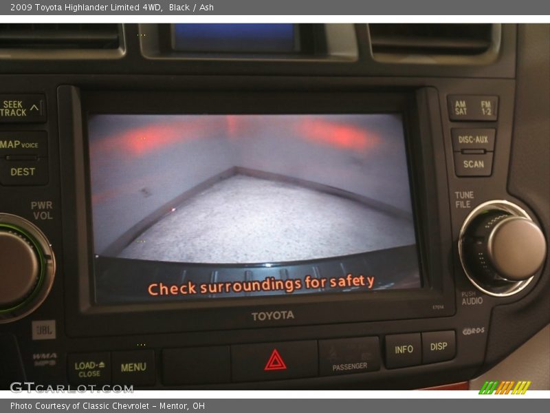 Black / Ash 2009 Toyota Highlander Limited 4WD