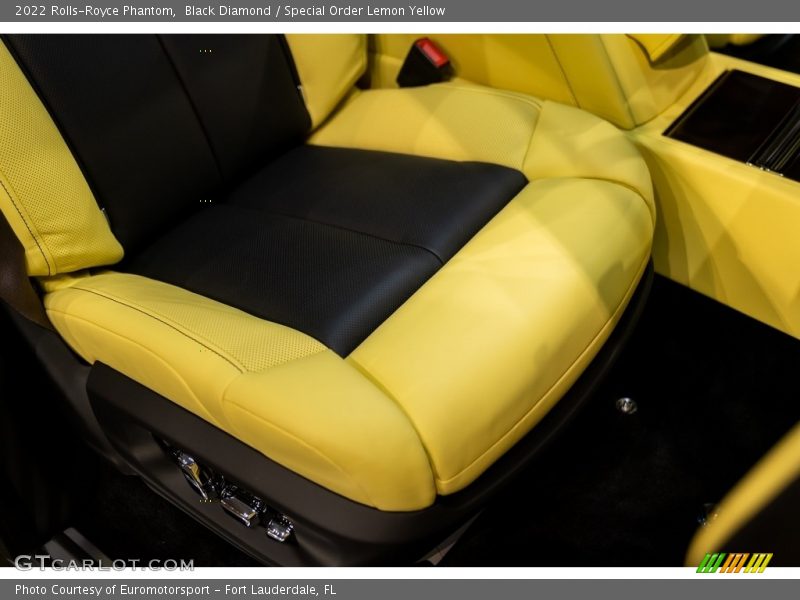 Black Diamond / Special Order Lemon Yellow 2022 Rolls-Royce Phantom
