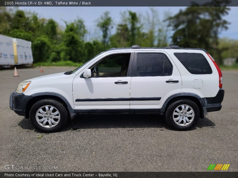 Taffeta White / Black 2005 Honda CR-V EX 4WD