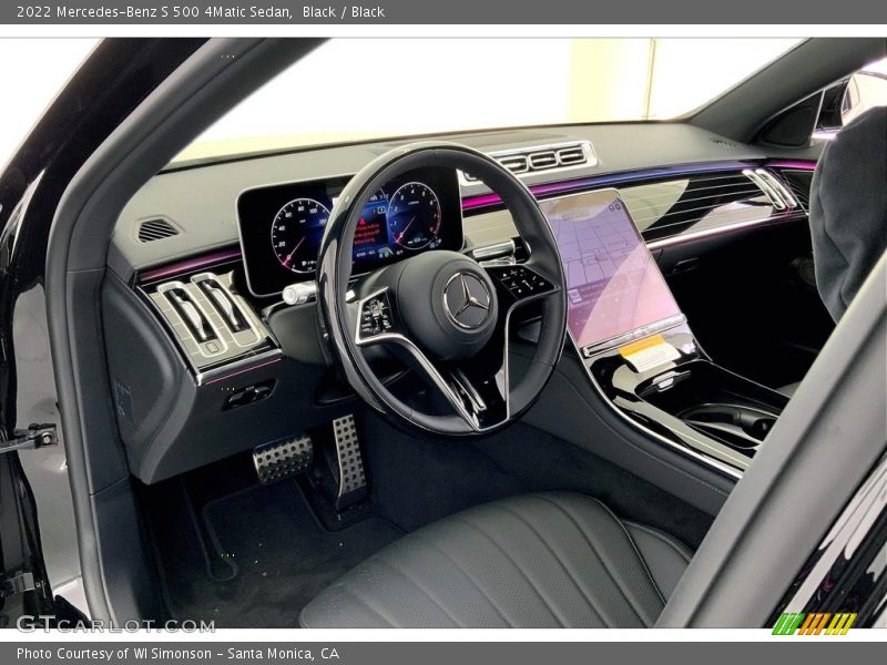 Black / Black 2022 Mercedes-Benz S 500 4Matic Sedan