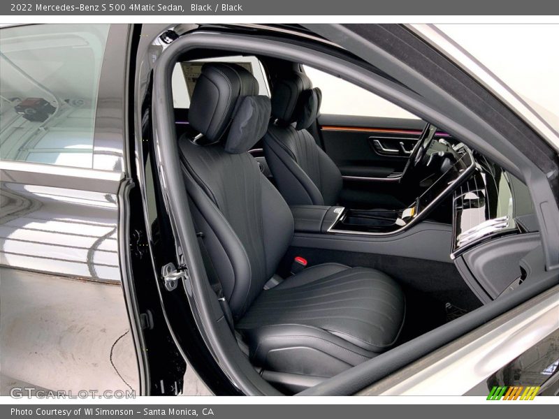 Black / Black 2022 Mercedes-Benz S 500 4Matic Sedan