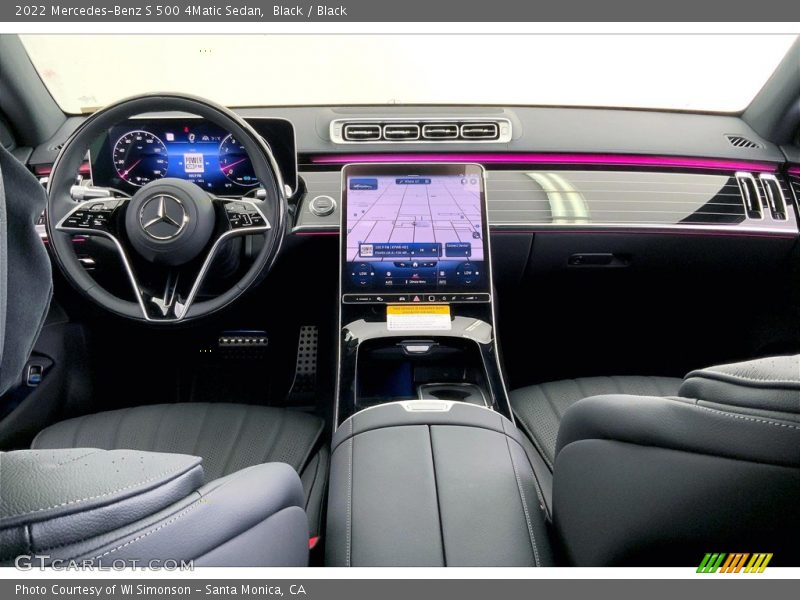 Black / Black 2022 Mercedes-Benz S 500 4Matic Sedan