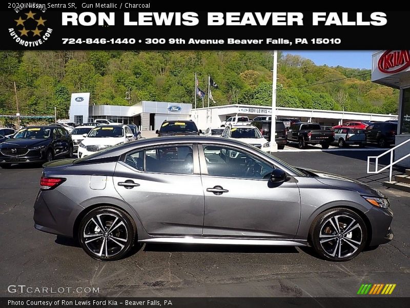 Gun Metallic / Charcoal 2020 Nissan Sentra SR