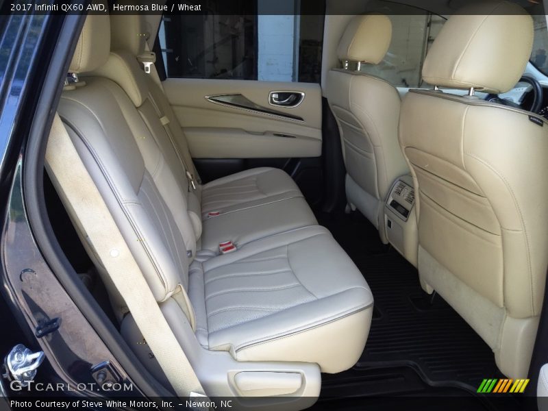 Rear Seat of 2017 QX60 AWD