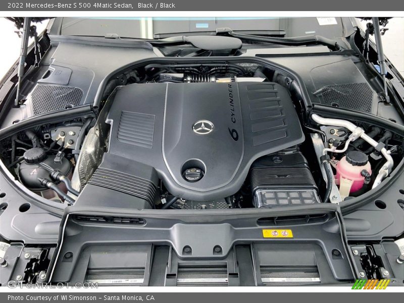 Black / Black 2022 Mercedes-Benz S 500 4Matic Sedan
